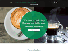 Tablet Screenshot of coffeedoginc.com